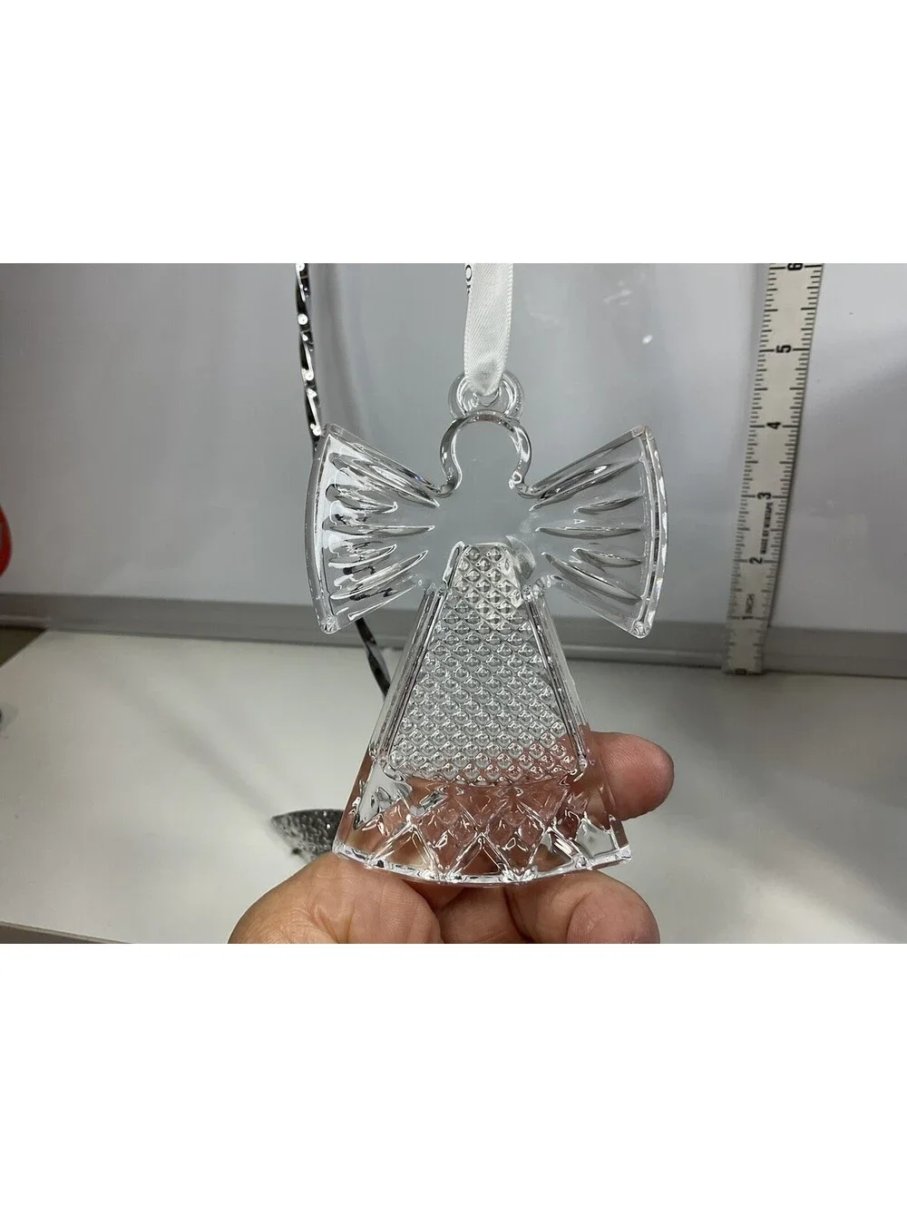 Waterford 2019 Cut Crystal Angel Ornament NIB